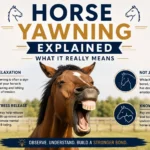 Horse Yawning Explained - What It Really Means