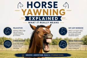 Horse Yawning Explained – What It Really Means