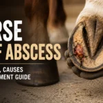 Horse Hoof Abscess