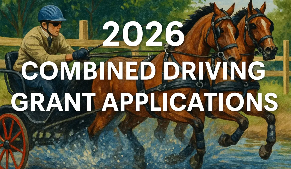 2026 Combined Driving Grant Applications