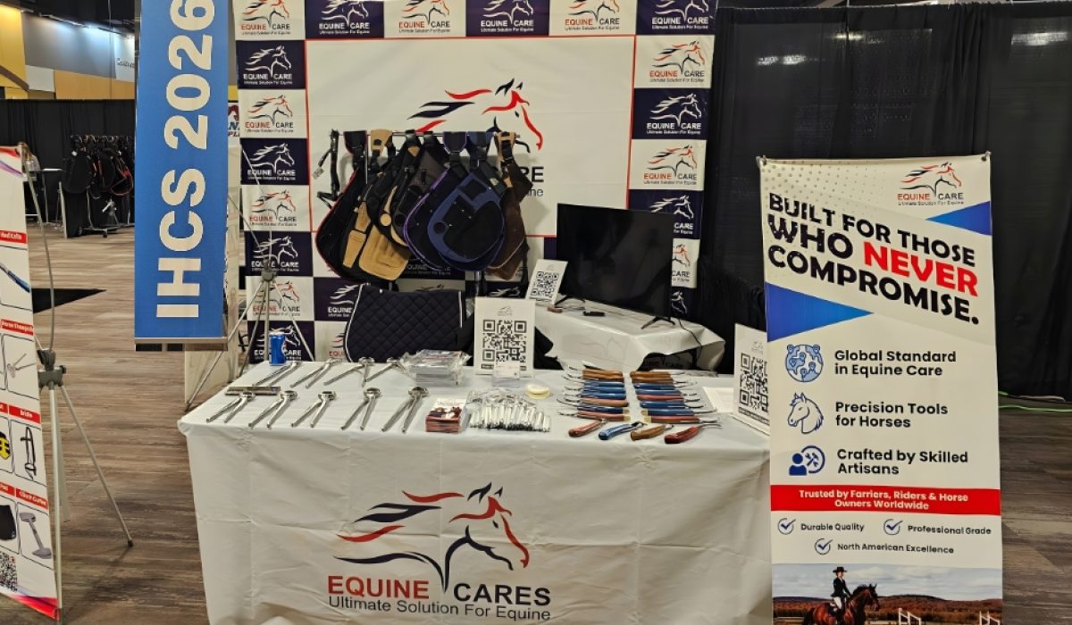 Equine Care Booth 129 at AFJ International Hoof-Care Summit 2026 in Kentucky