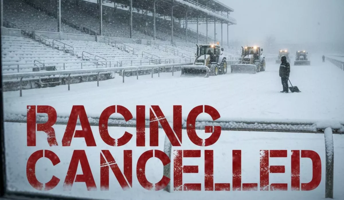 Arctic Blast Forces Major Winter Storm Horse Racing Cancellations