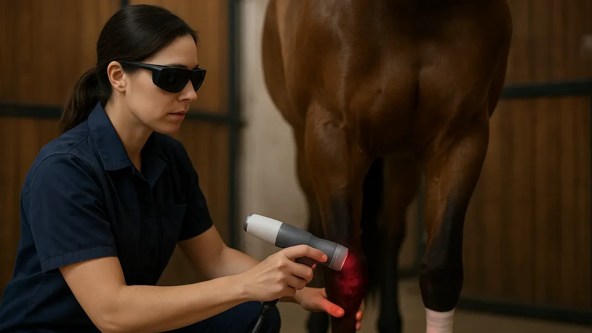 Class IV laser therapy for horses