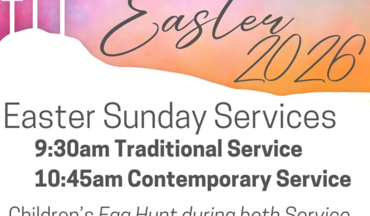 Easter Sunday celebration event with Easter eggs and church festival