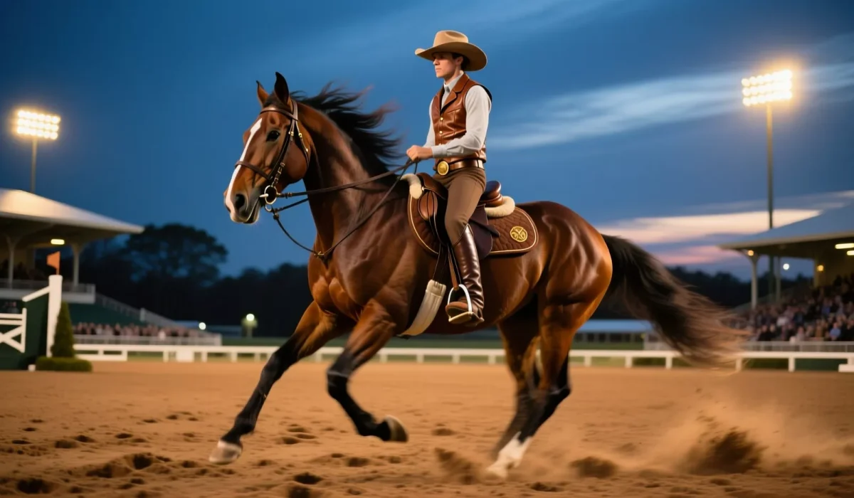 Double Dan Horsemanship Performance at Tryon, North Carolina