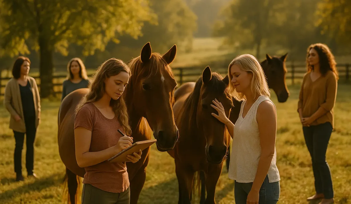 Equine Guided Healing Retreat Raleigh NC