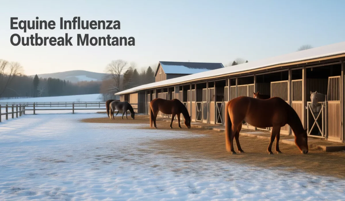 Equine Influenza Outbreak Montana