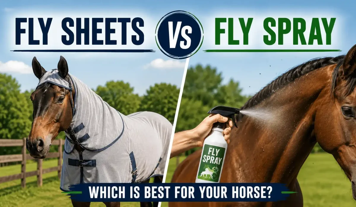 Fly Sheets vs Fly Spray - Which Is Best for Your Horse