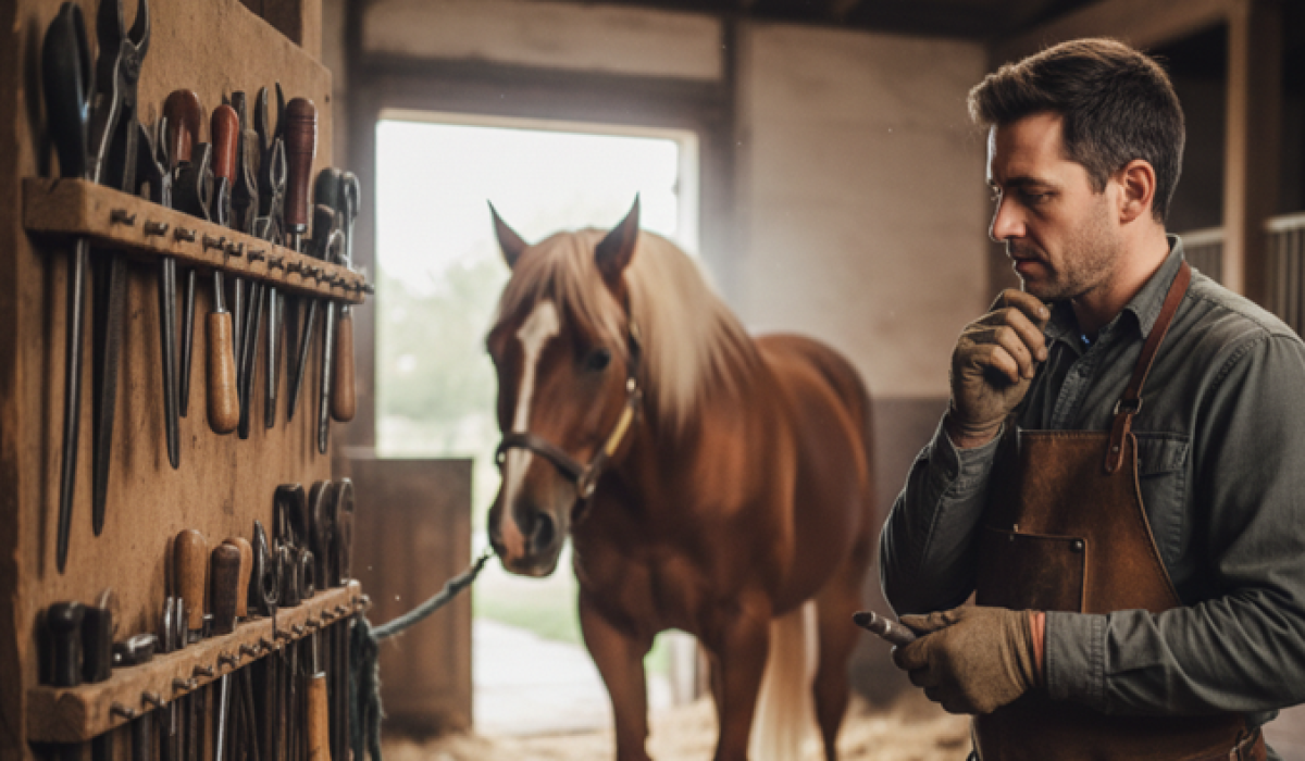 Durable farrier gloves and tendon boots made from eco-friendly materials