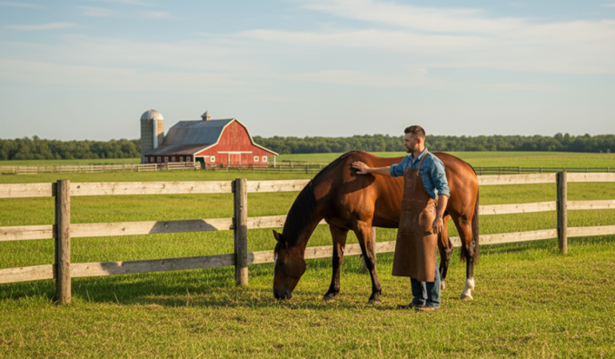 Farrier cleaning clinch cutter and hoof nippers using eco-friendly method