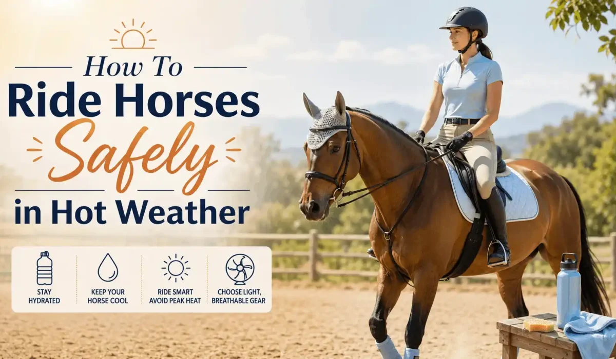 How To Ride Horses Safely in Hot Weather