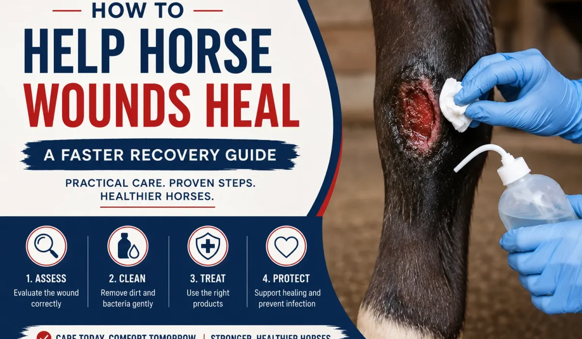 How to Help Horse Wounds Heal