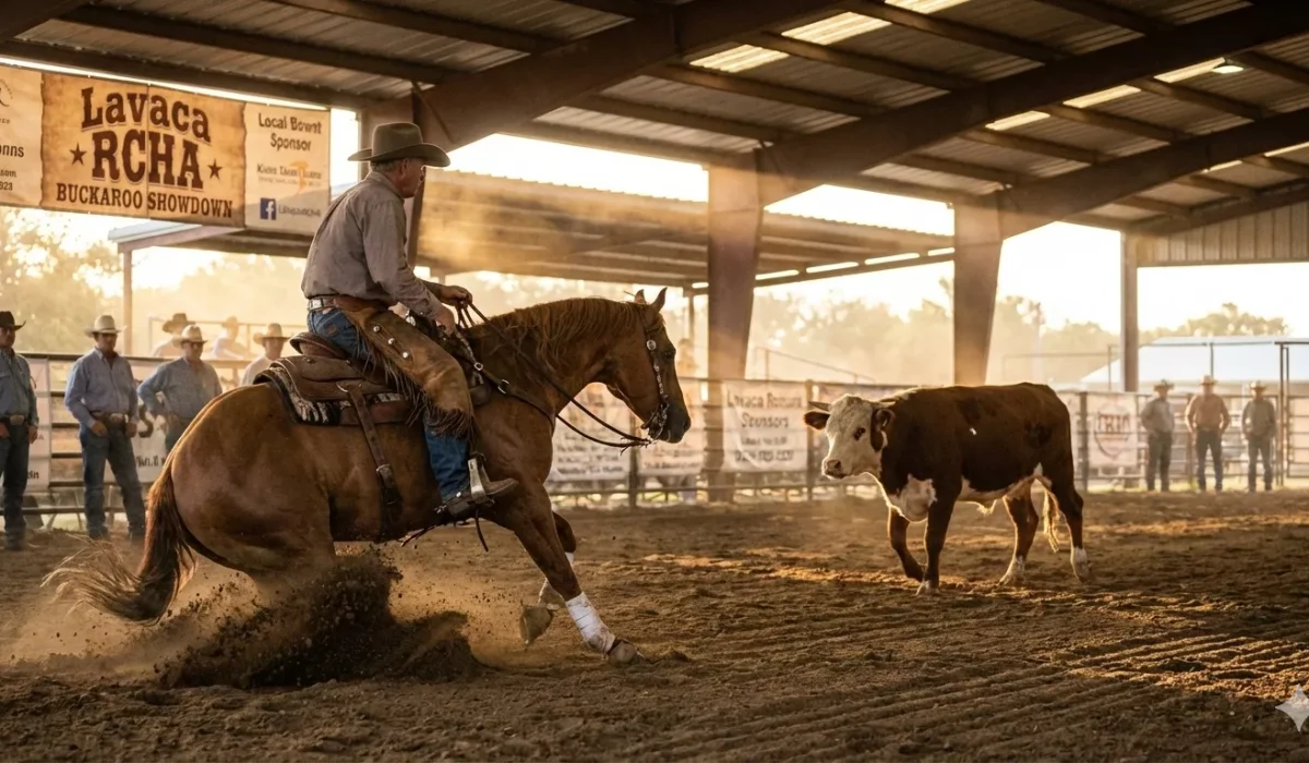Lavaca RCHA Buckaroo Showdown Texas Reined Cow Horse Tradition