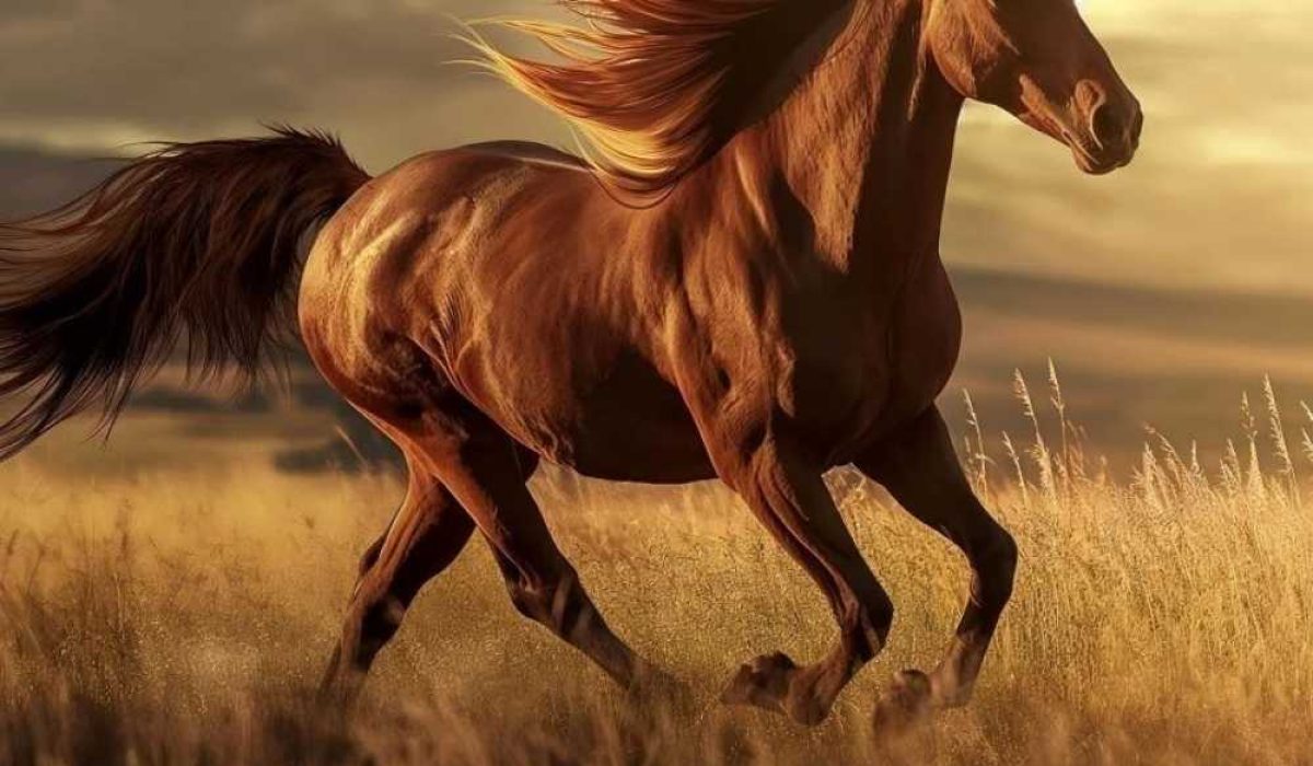 Horse showing back soreness from an ill-fitting saddle pad under the saddle