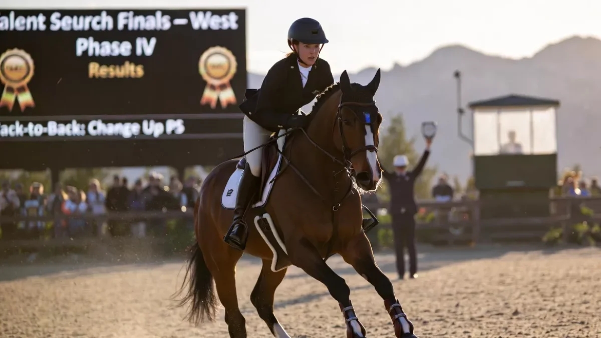 Nicole McMillion Wins 2025 USEF Show Jumping Talent Search Finals – West