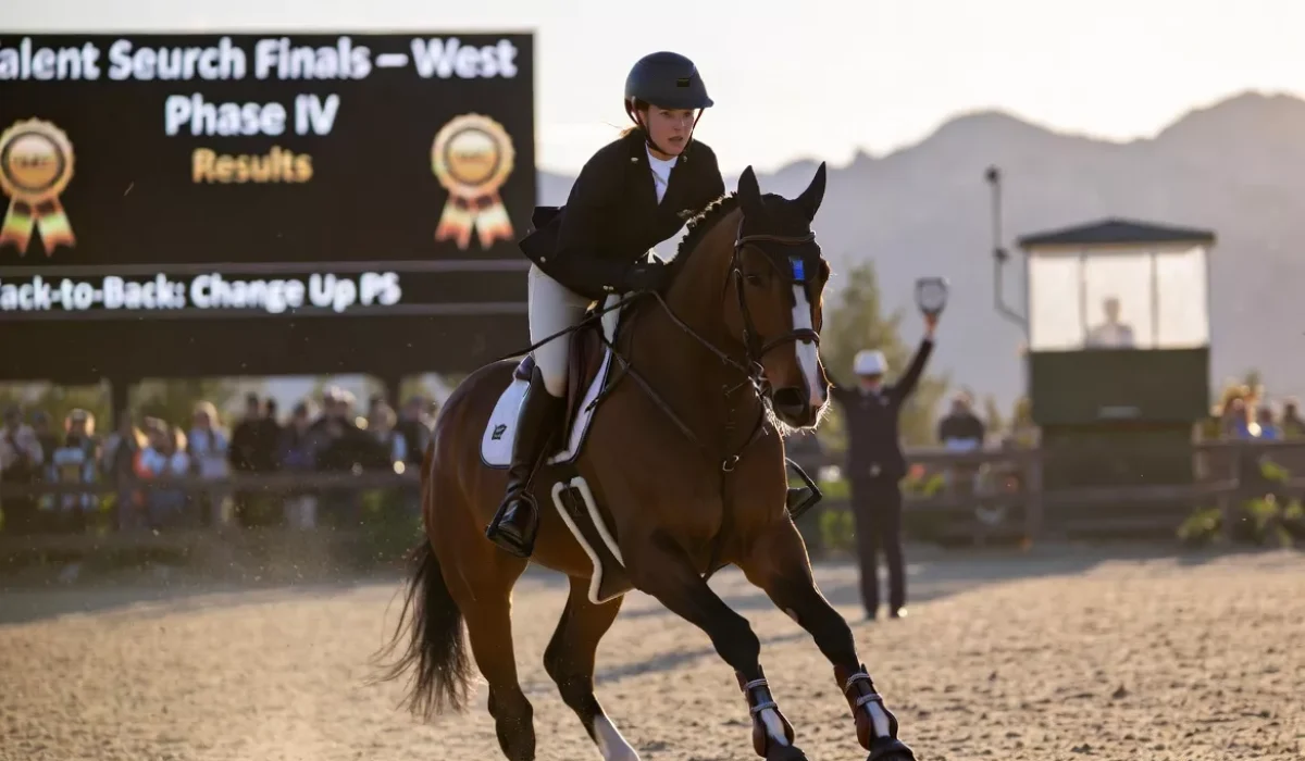 Nicole McMillion Wins 2025 USEF Show Jumping Talent Search Finals – West