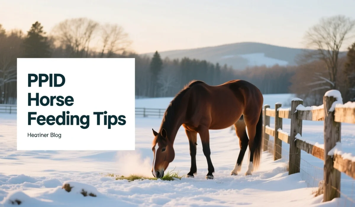 PPID Horse Feeding Tips