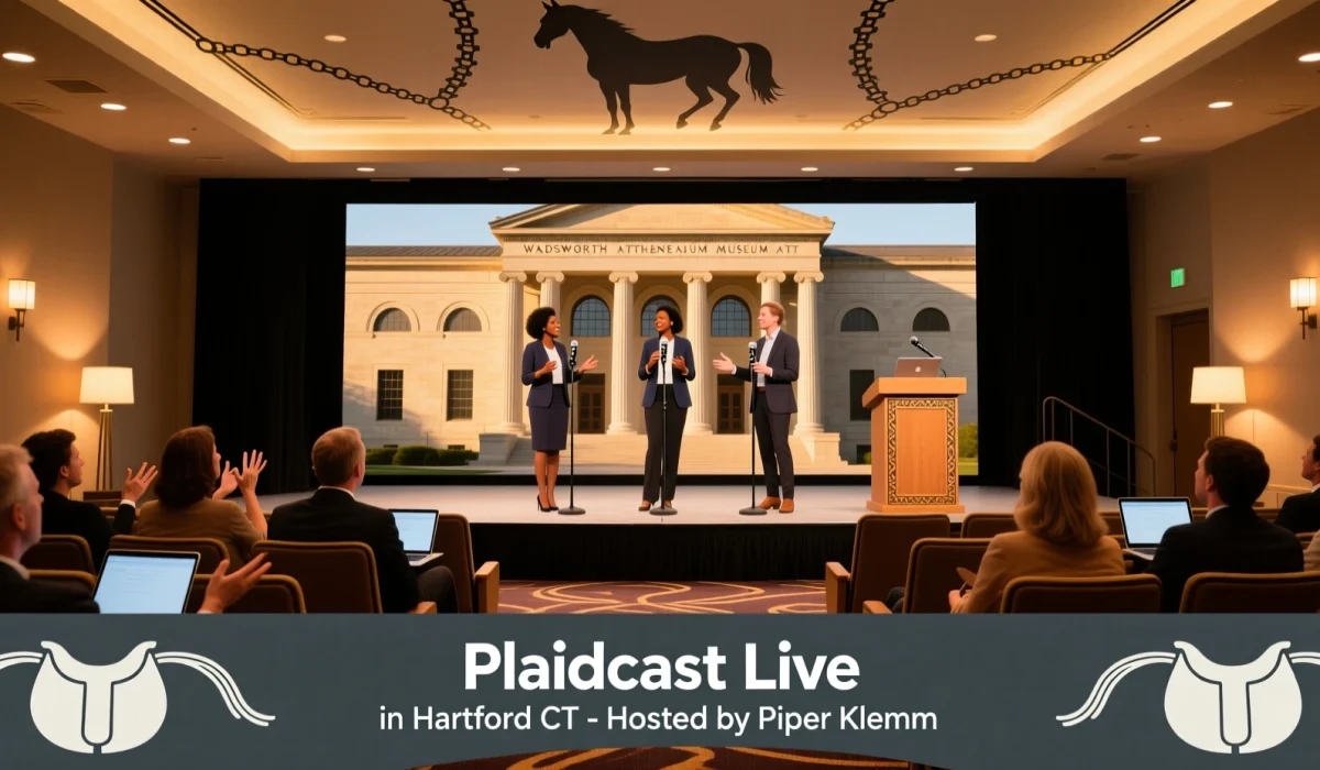 Plaidcast Live in Hartford CT
