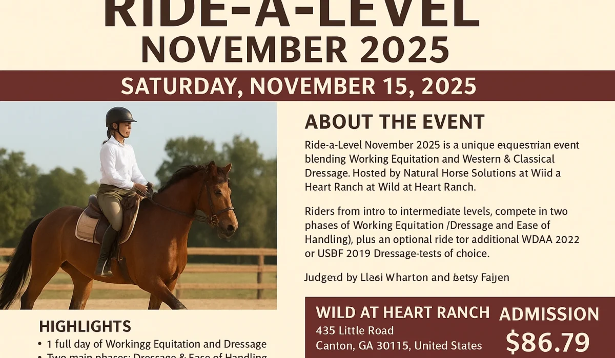 Ride-a-Level November 2025