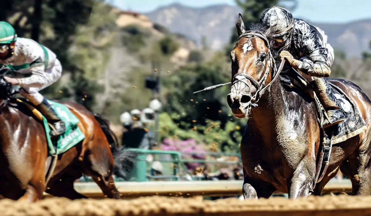 San Vicente Stakes 2026 Mike Smith, 60, Shocks Santa Anita