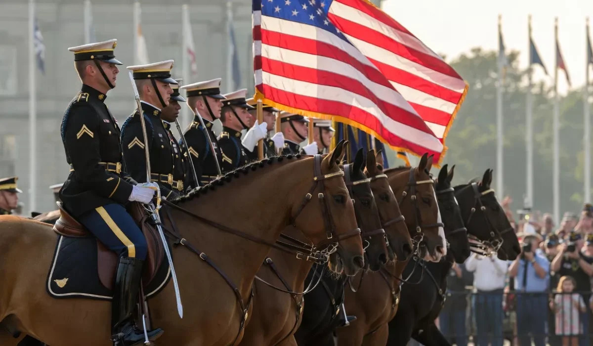 U.S. Army Reinstates Ceremonial Horse Units, Reaffirming Military Heritage and Public Connection