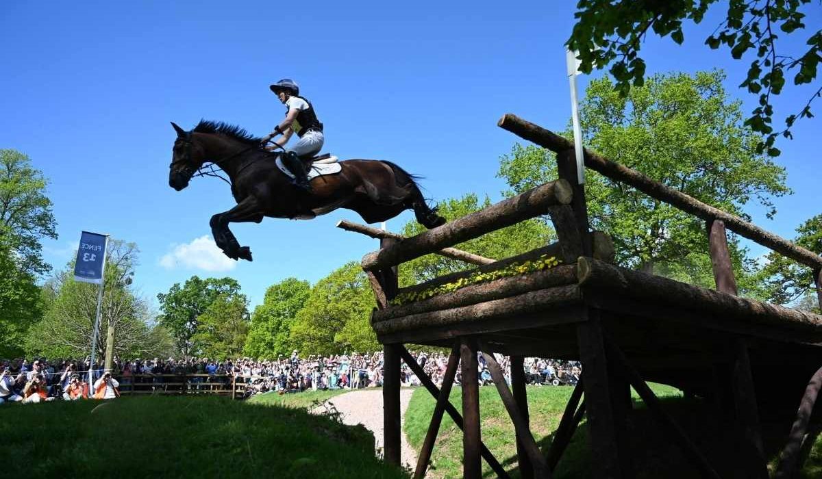 MARS Badminton Horse Trials cross country jump