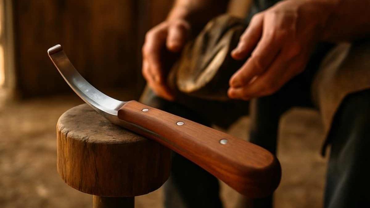 heat treated vs non heat treated hoof knife blades comparison