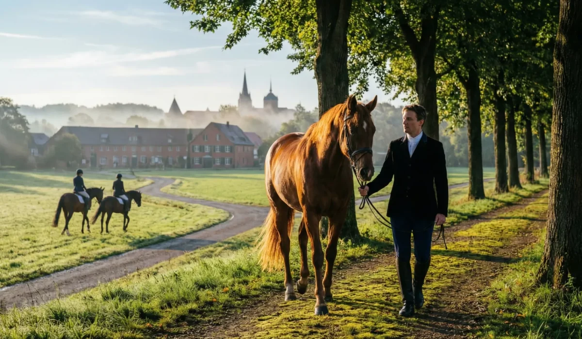 Probiotic and prebiotic supplements for horses with a feed bucket