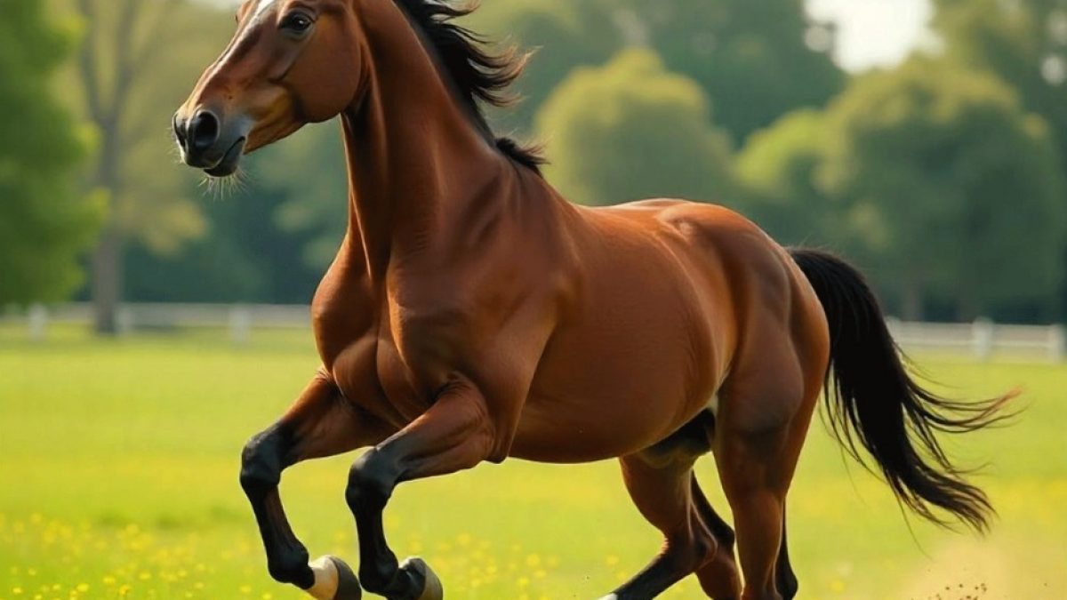Horse wearing a properly fitted saddle pad under a saddle
