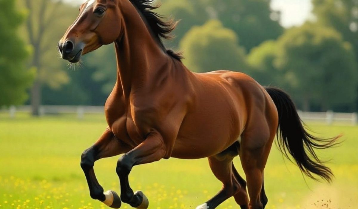 Horse wearing a properly fitted saddle pad under a saddle