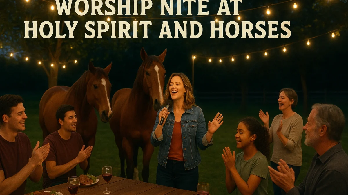 Worship Nite at Holy Spirit and Horses